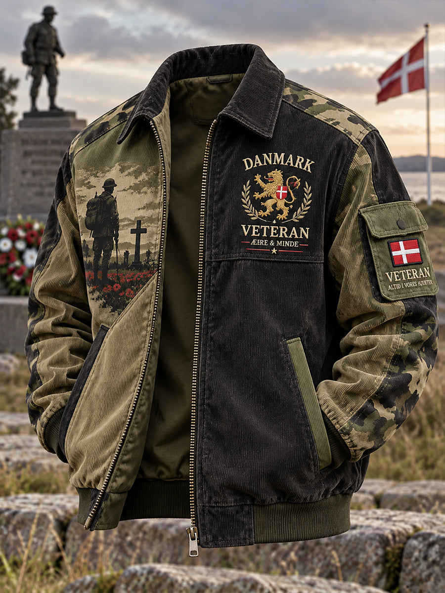 Mænds Veteran Memorial Grafisk Print Jake