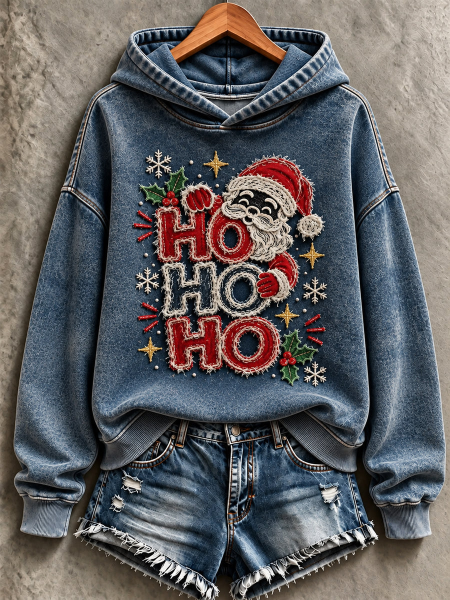 Damejuleprint-sweatshirt