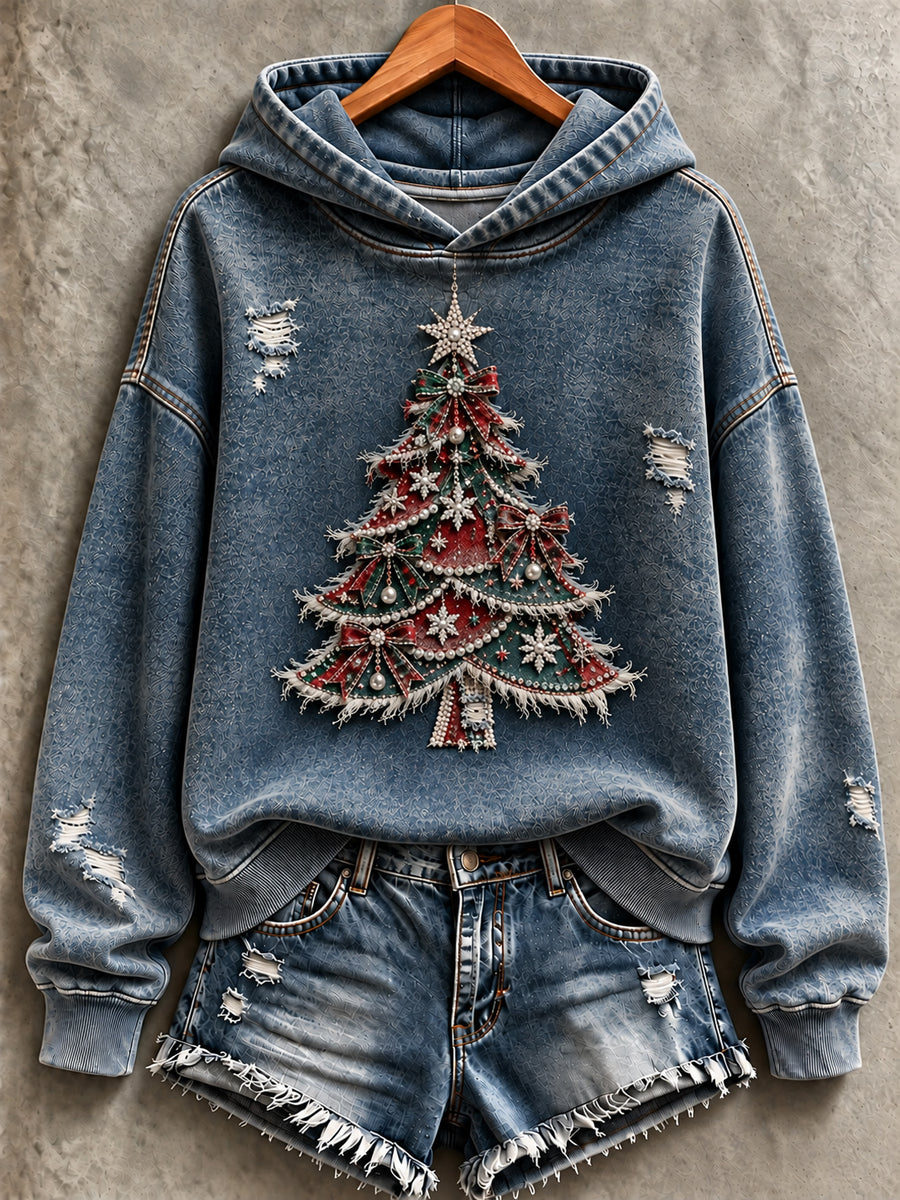 Damejuleprint-sweatshirt