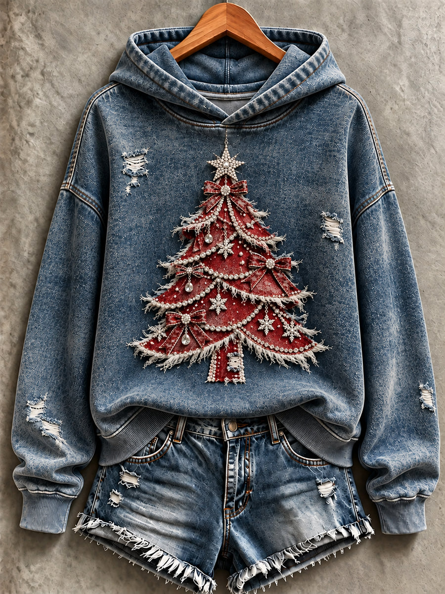 Damejuleprint-sweatshirt