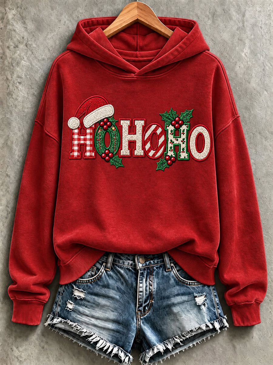 Damejuleprint-sweatshirt