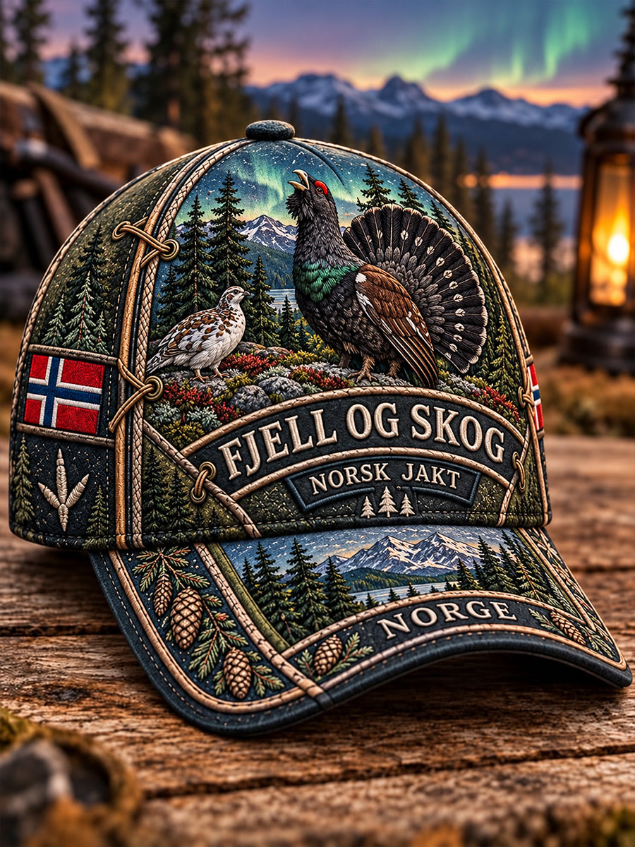 Unisex Norge Jaktseongs-hatt