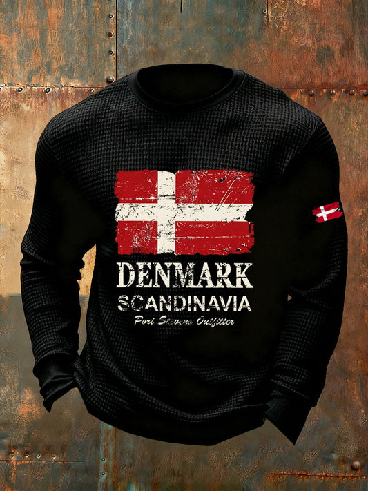 Mænds Vintage Fashion Casual Lang ærmer