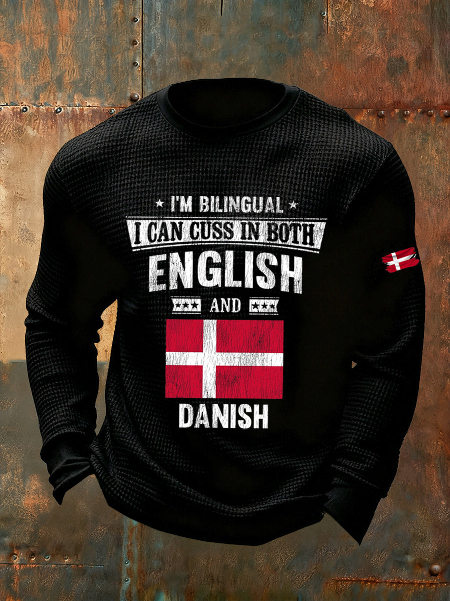 Mænds Vintage Fashion Casual Lang ærmer