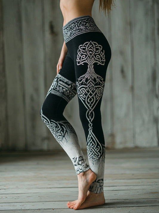 Kvinders leggings i vikinge-stil