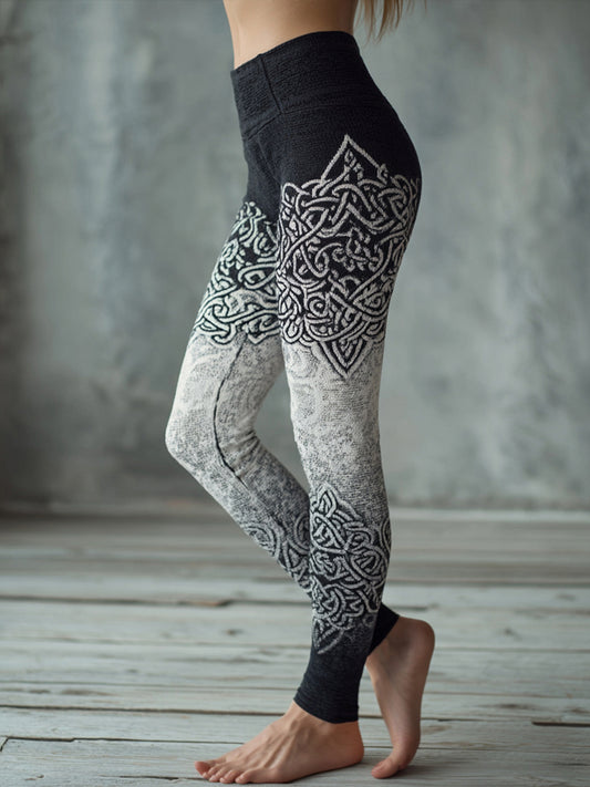 Kvinders leggings i vikinge-stil