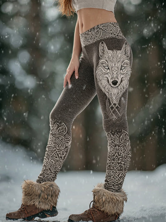 Kvinders vikinge-stil leggings