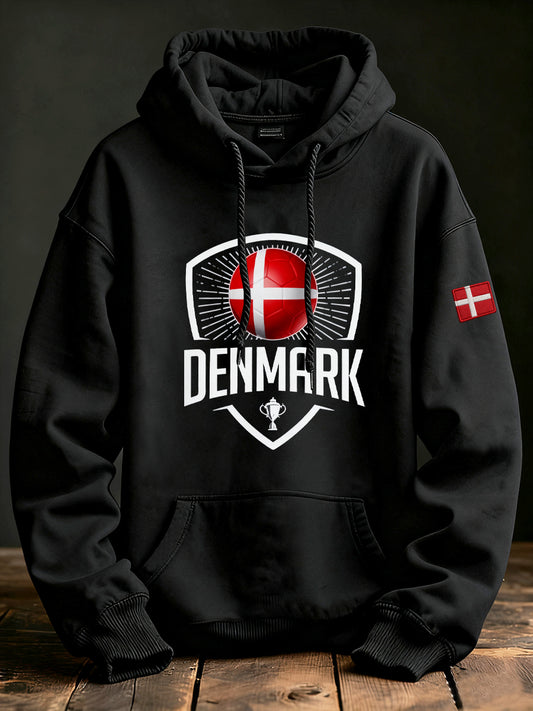 Mænds Vintage Fashion Casual Hoodie.