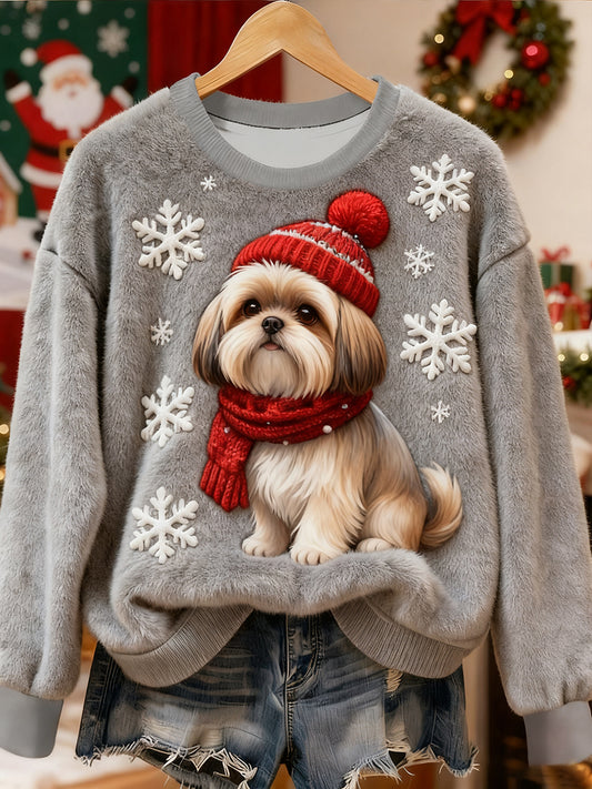 Kvinders flannel-hoodie