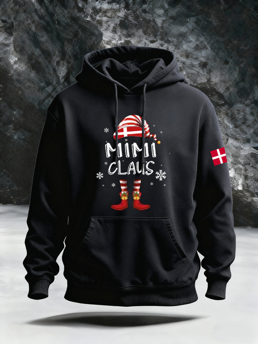 Mænds jul Vintage Casual Hoodie.