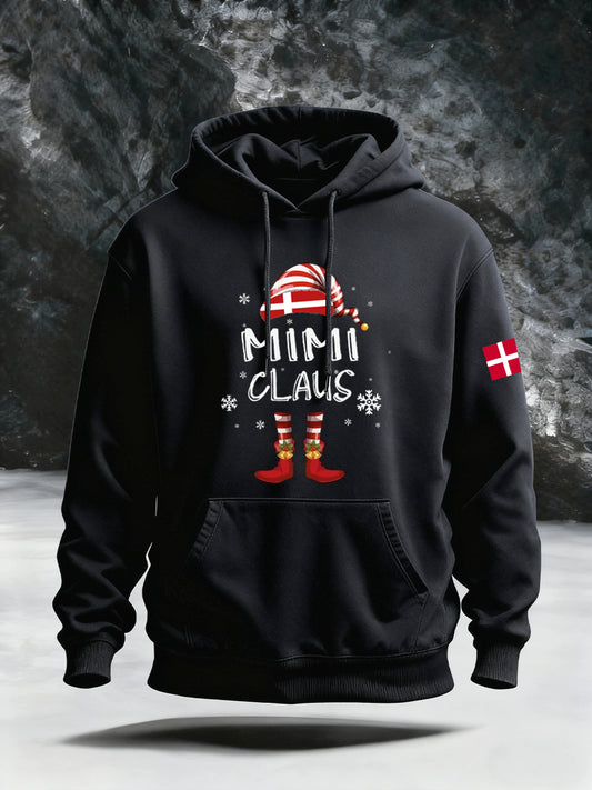 Mænds jul Vintage Casual Hoodie.