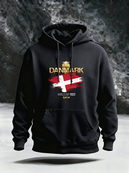 Mænds Vintage Fashion Casual Hoodie.