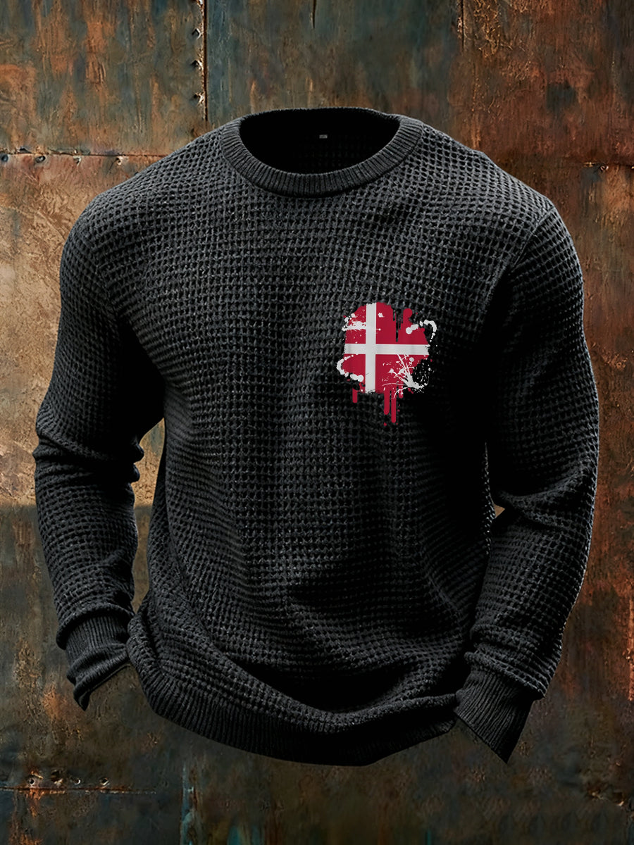 Mænds Vintage Fashion Casual Lang ærmer