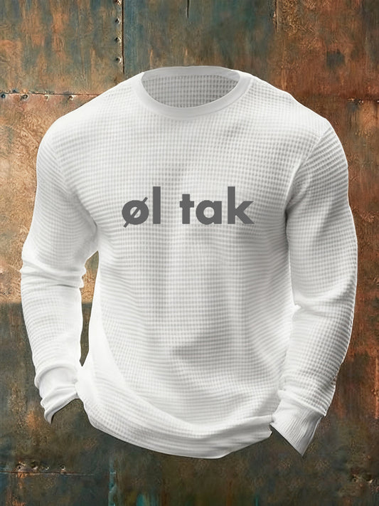 Mænds Vintage Fashion Casual Lang ærmer