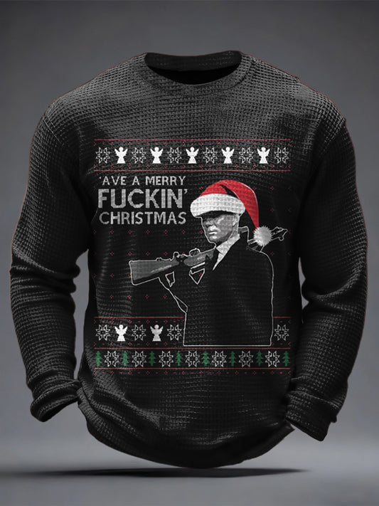 Mænds Peaky Blinders Vaffel øverst