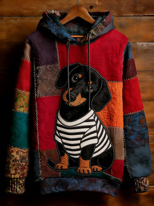 Unisex Retro Animal Art Print Komfortabel Casual Sweatshirt