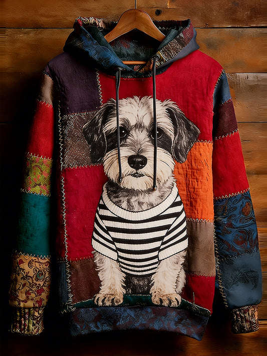 Unisex Retro Animal Art Print Komfortabel Casual Sweatshirt