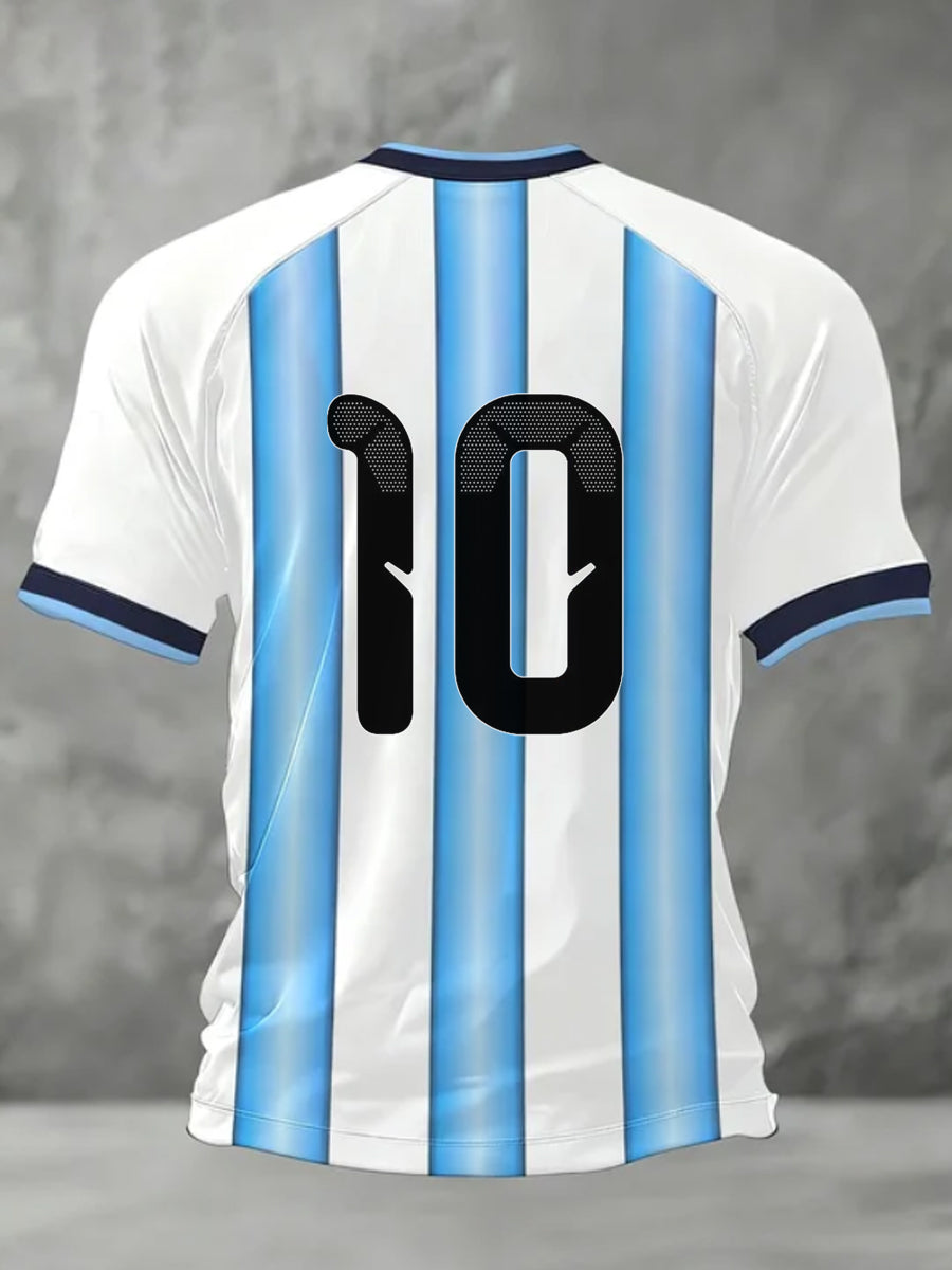 Mænds 2026 fodbold spil gave til fodbold fans Casual Tee