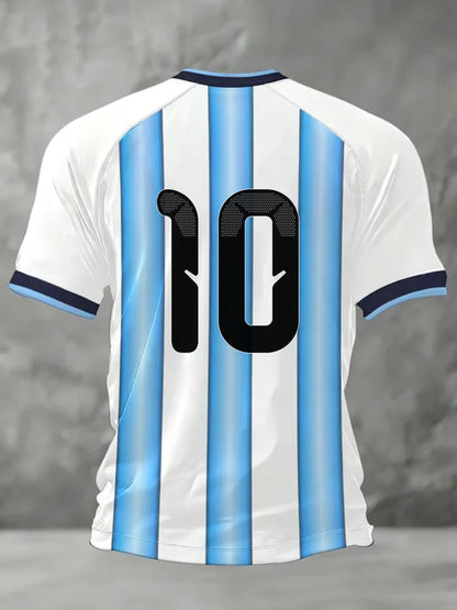 Mænds 2026 fodbold spil gave til fodbold fans Casual Tee