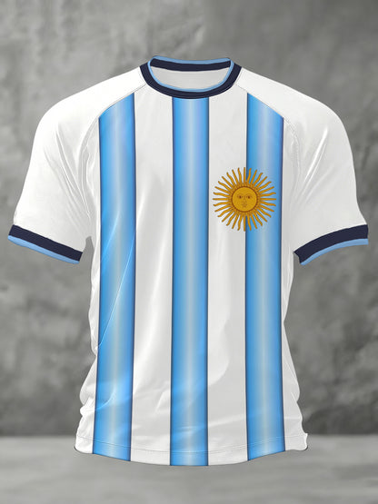 Mænds 2026 fodbold spil gave til fodbold fans Casual Tee