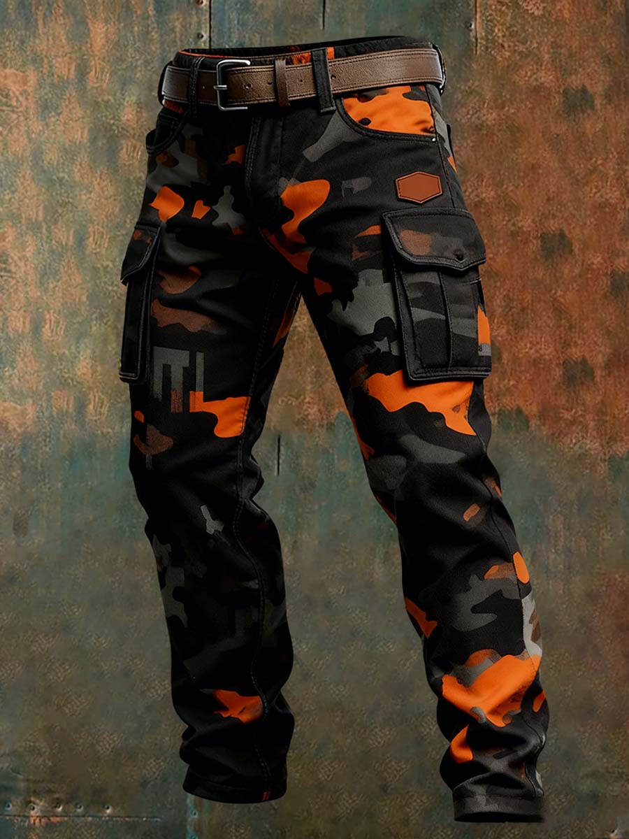 Mænds Retro Business Style Casual Work Bukser