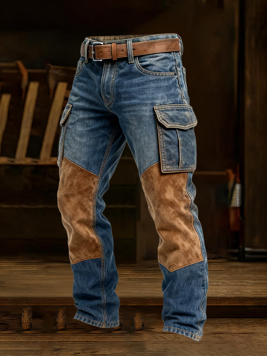 Mænds Retro Business Style Casual Work Bukser