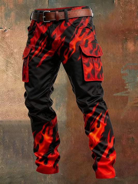 Mænds Retro Business Style Casual Work Bukser