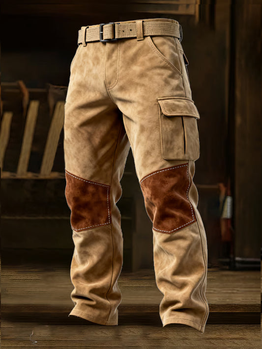 Mænds Retro Business Style Casual Work Bukser