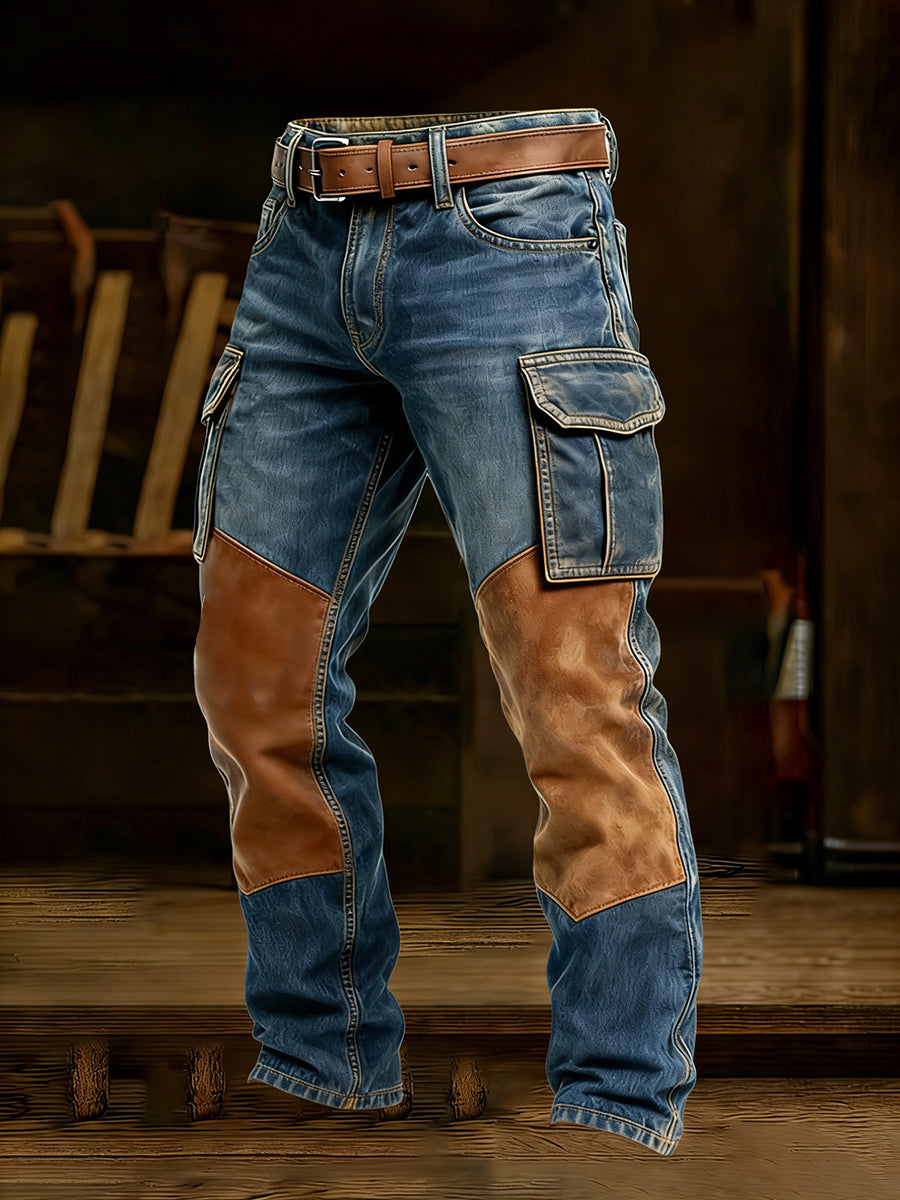 Mænds Retro Business Style Casual Work Bukser