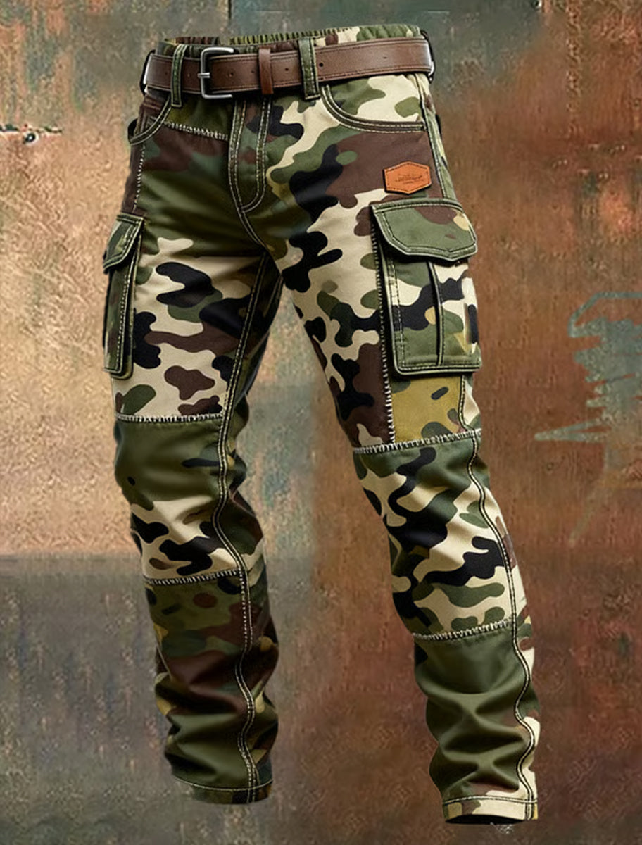 Mænds Retro Business Style Casual Work Bukser