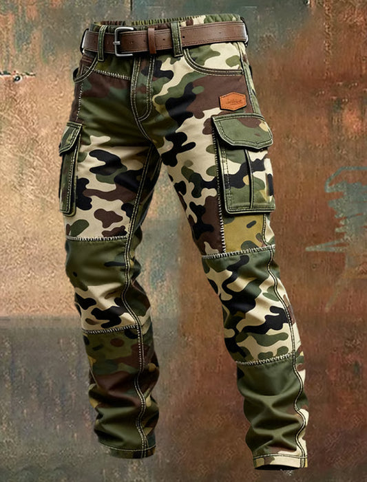 Mænds Retro Business Style Casual Work Bukser