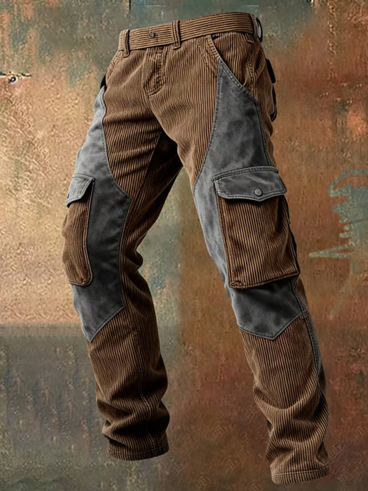 Mænds Retro Business Style Casual Work Bukser