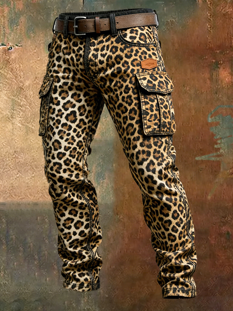 Mænds Retro Business Style Casual Work Bukser