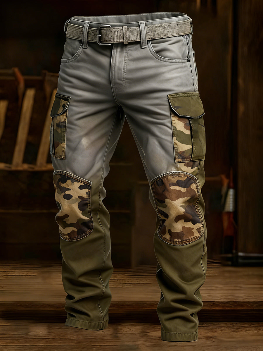 Mænds Retro Business Style Casual Work Bukser