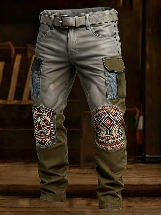 Mænds Retro Business Style Casual Work Bukser