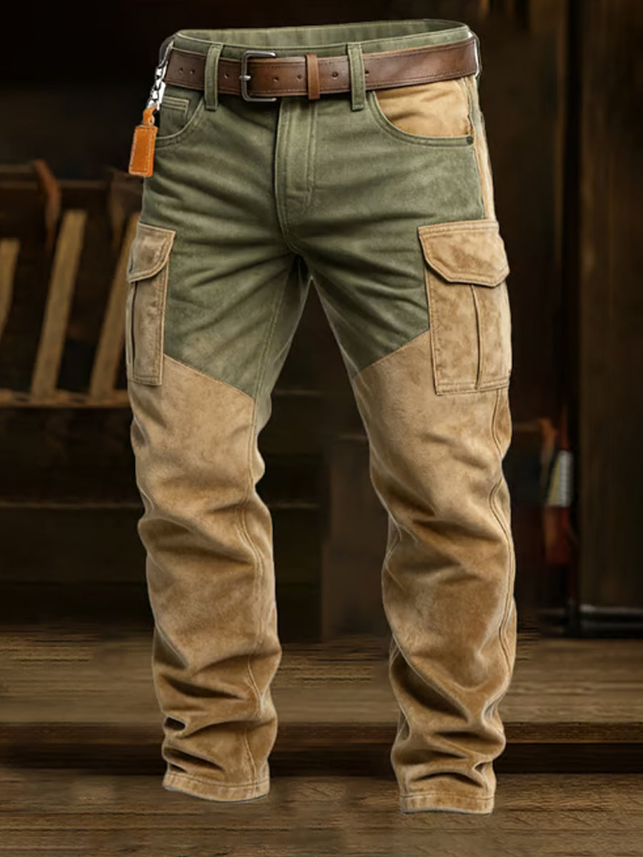 Mænds Retro Business Style Casual Work Bukser
