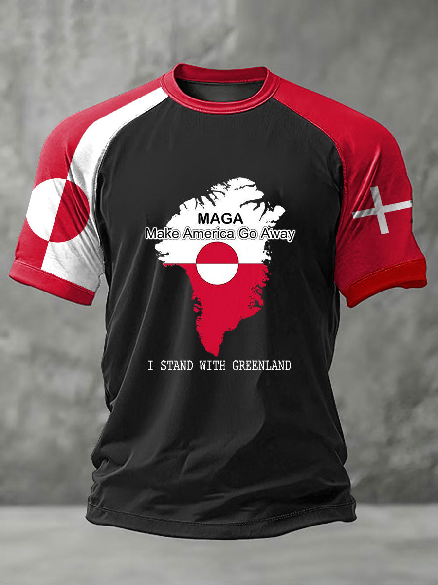 Mænds Grønland T-shirte