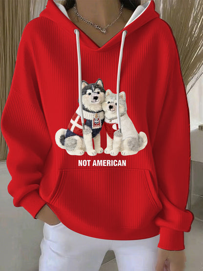 Grønlands hunde Hoodie for kvinder