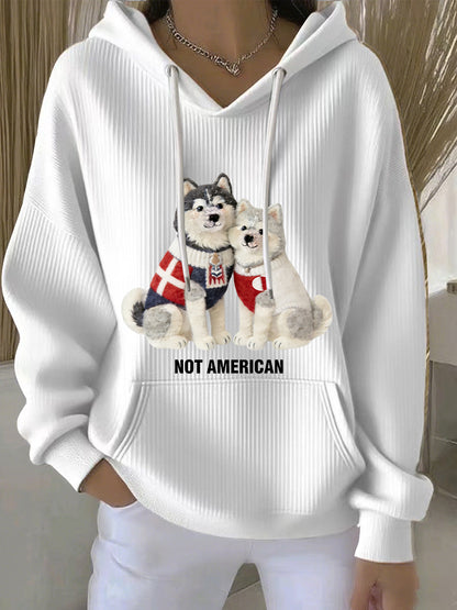 Grønlands hunde Hoodie for kvinder