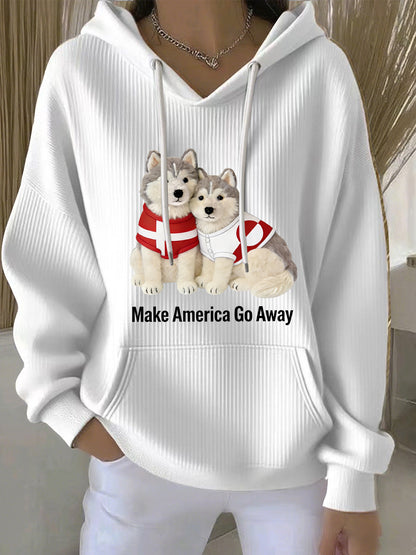 Grønlands hunde Hoodie for kvinder