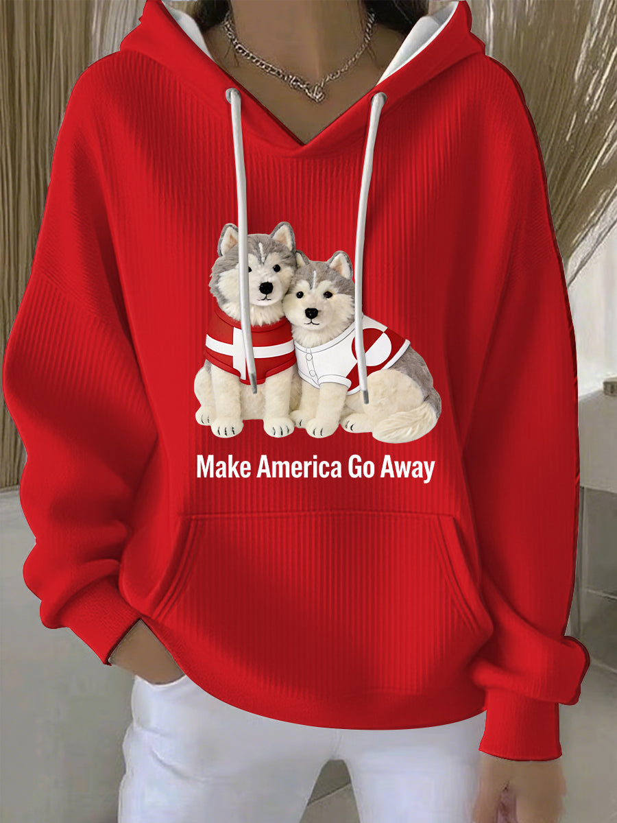 Grønlands hunde Hoodie for kvinder