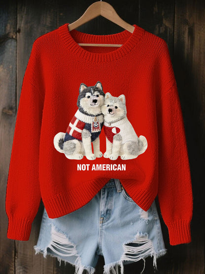 Grønlands hunde sweater til kvinder