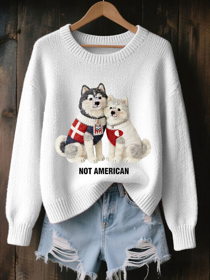 Grønlands hunde sweater til kvinder