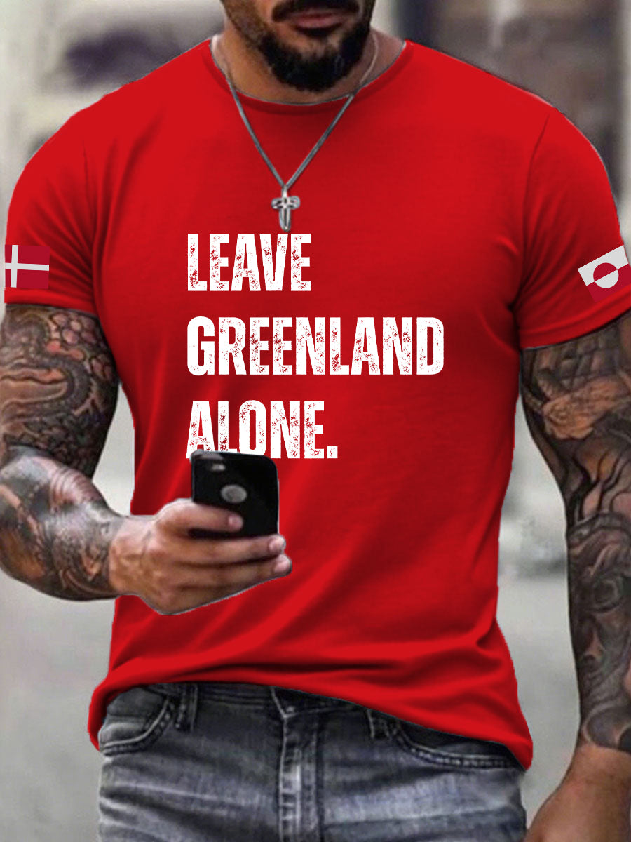 Mænds Grønland T-shirte
