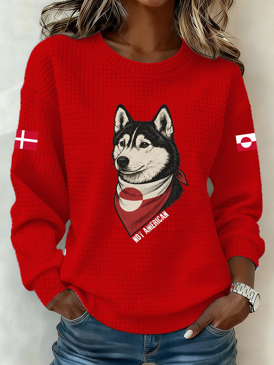 Grønlands hunde-sweatshirt