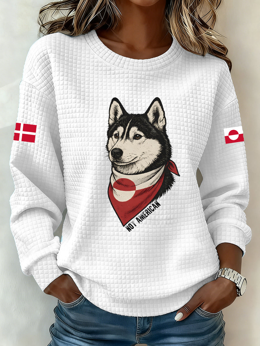 Grønlands hunde-sweatshirt