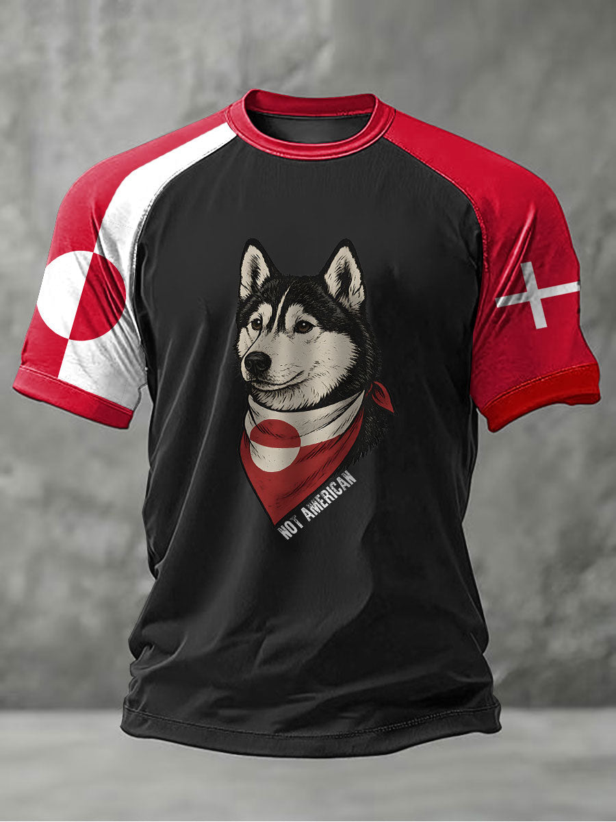 Mænds Grønland T-shirte