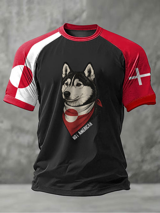 Mænds Grønland T-shirte