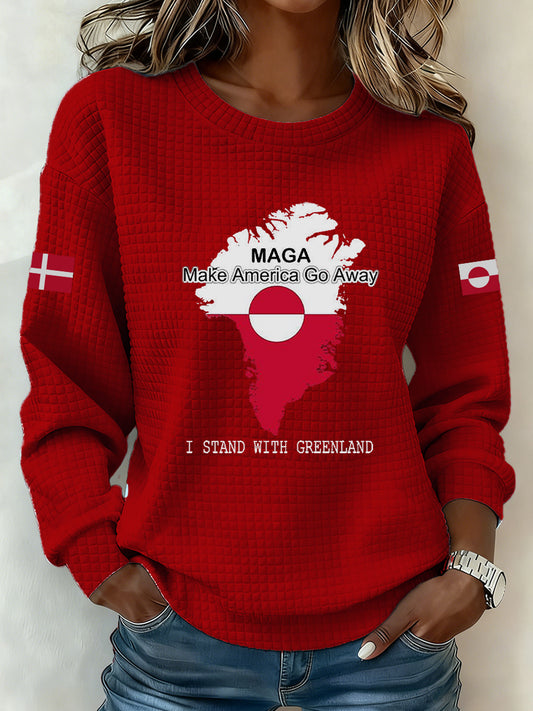 Grønlands vaffel sweathirt