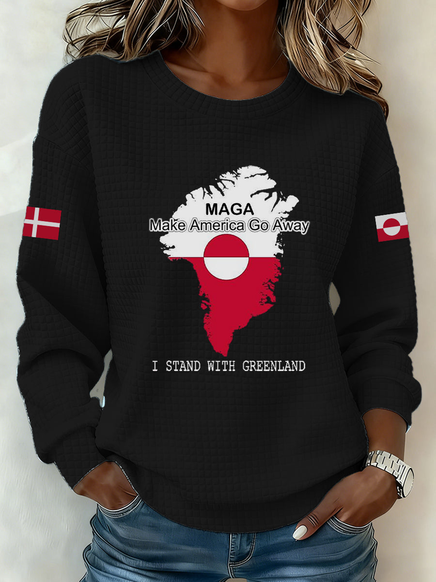 Grønlands vaffel sweathirt